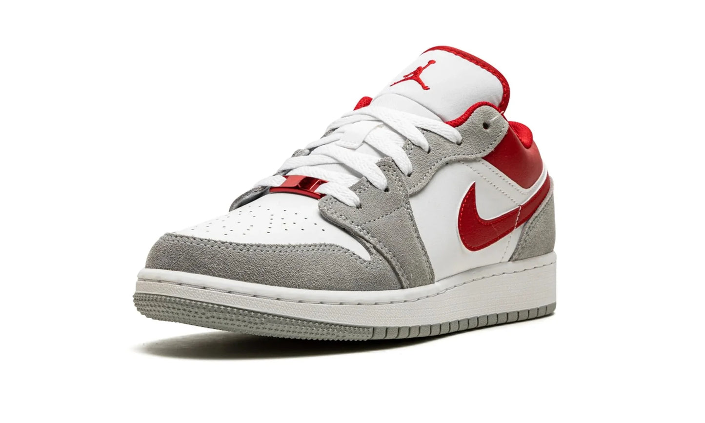 Air Jordan 1 Low SE Light Smoke Grey Gym Red