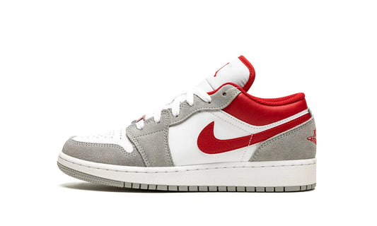 Air Jordan 1 Low SE Light Smoke Grey Gym Red