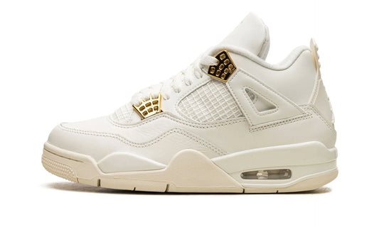 Jordan 4 Retro Metallic Gold (Women's)